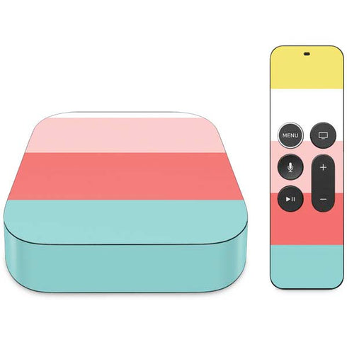 Spring Stripes Apple TV Skin
